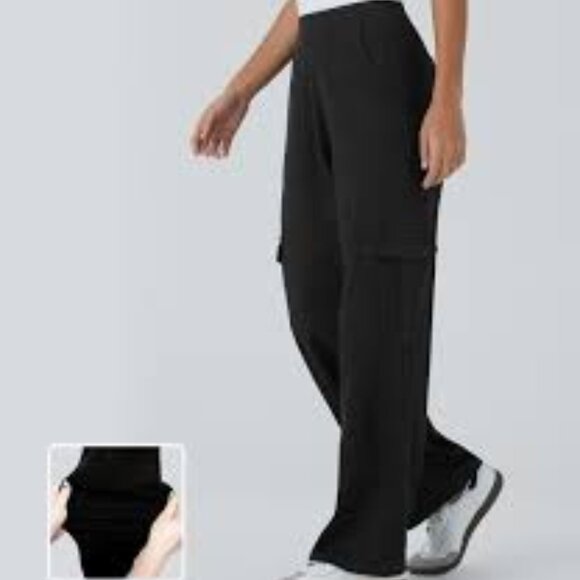 HALARA Pants - 44-NWT HALARA FLEX POCKET WIDE LEG PANTS